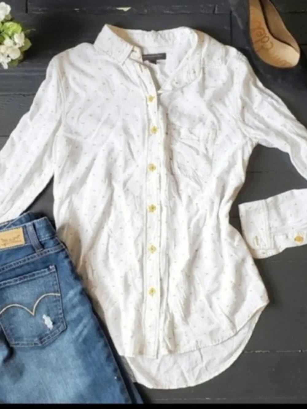 Banana Replublic Soft Button Down Shirt